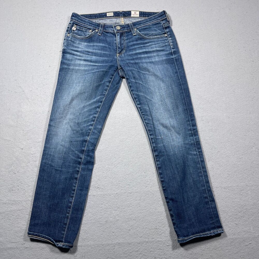 AG Adriano Goldschmied The‎ Stilt Roll Up Cigarette Jean size 26 Straight Leg